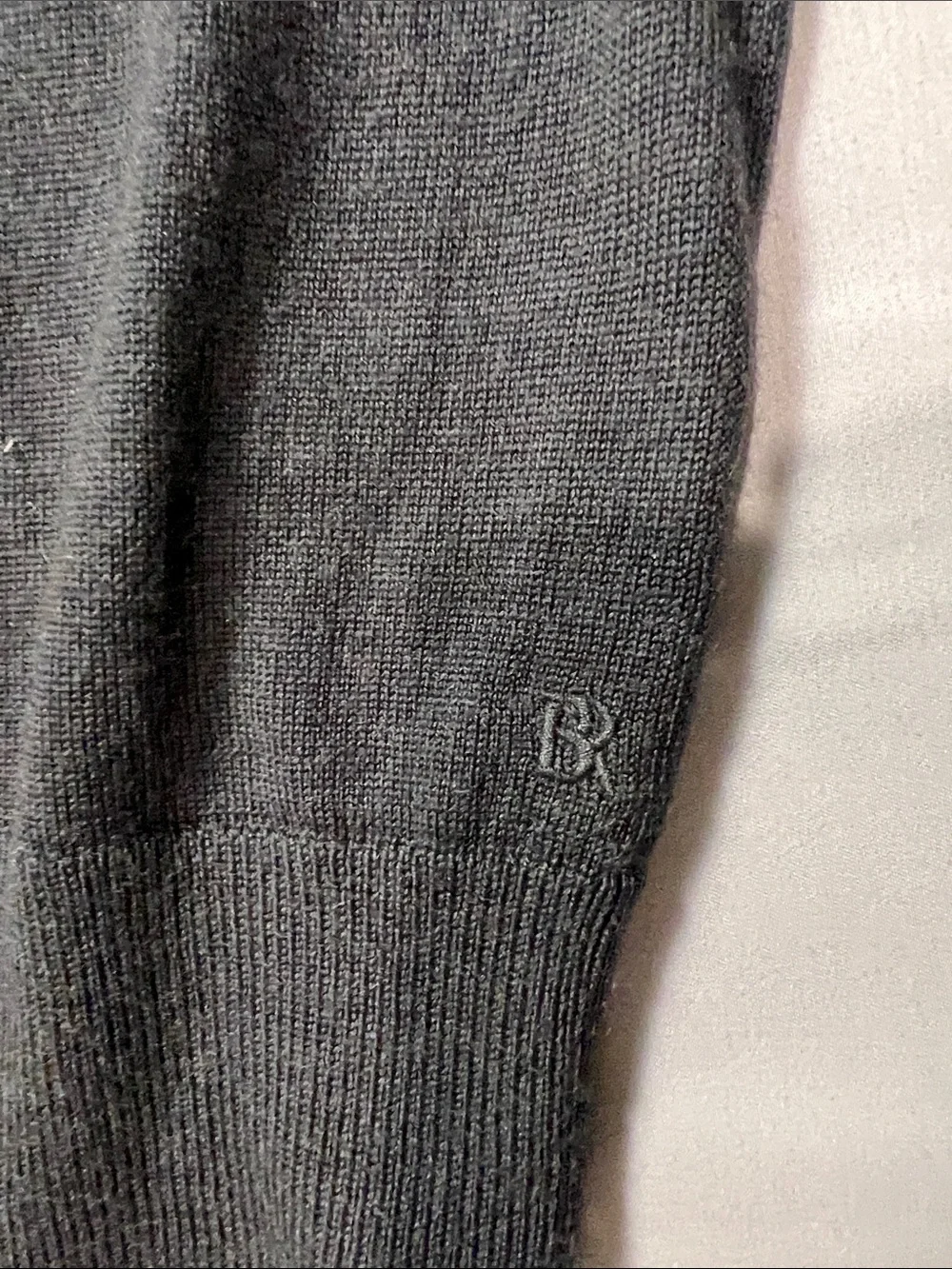 Banana Republic Men's Merino Wool Crewneck Sweater - Charcoal Size XXL